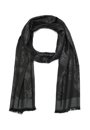 DMULTI HORSE AND CARRIAGE STOLE - Bufanda - black