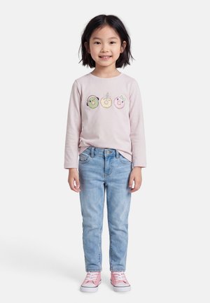 NMFVIOLET LOOSE 2 PACK - Μπλούζα με μακριά μανίκια - navy blazer/lilac marble