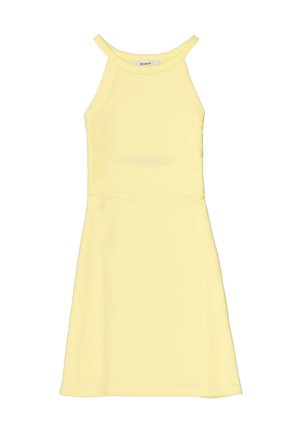 Jerseykleid - soft lemon