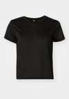 ONPFLY LOOSE SHORT SLIT TEE - T-shirts - black
