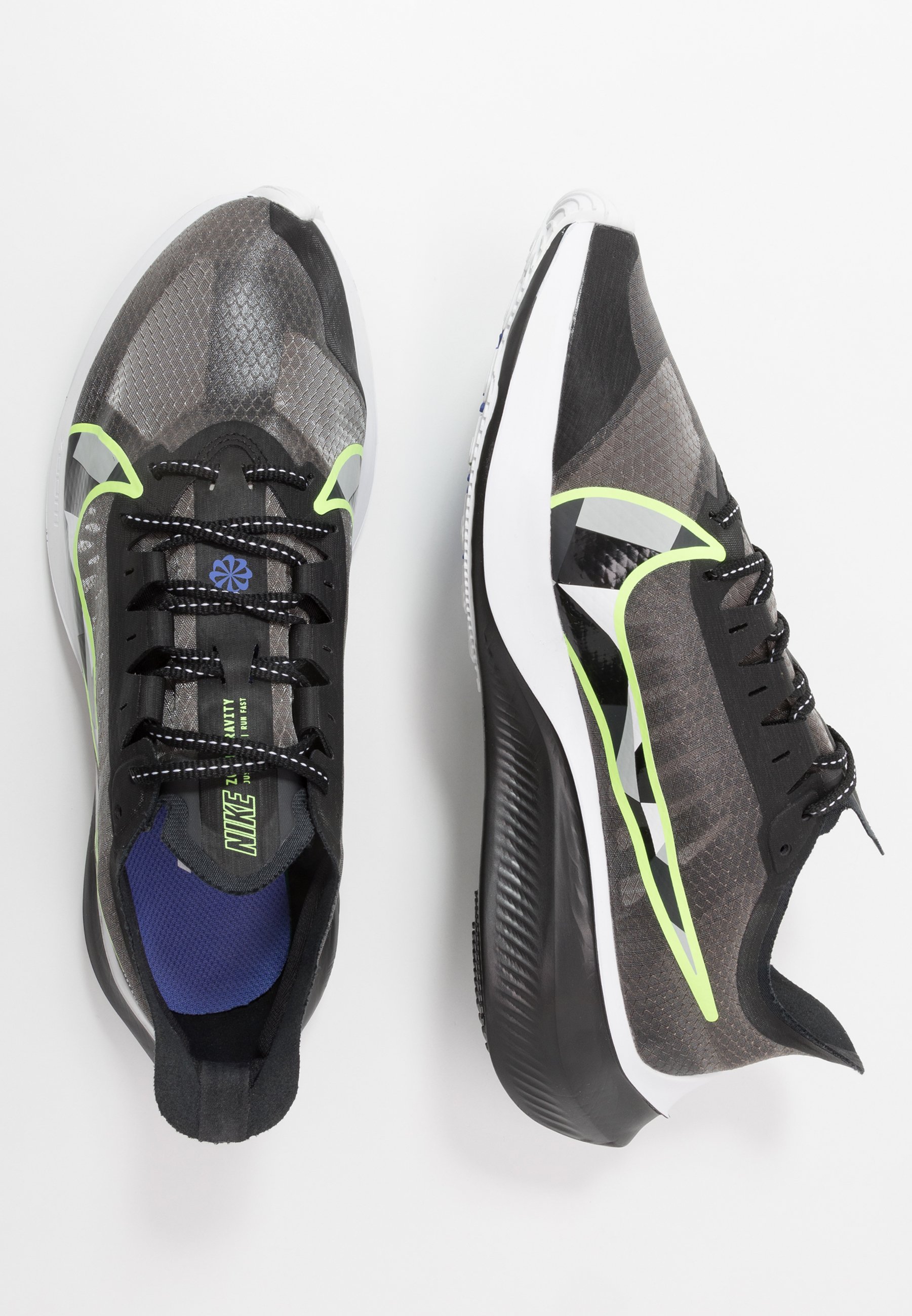nike zoom gravity black ghost green