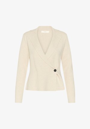 InWear, TILDAIW CARDIGAN - Blazer - pearled ivory melange