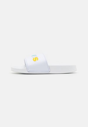 POOL SLIDE UNISEX - Ciabattine - white/multicolour