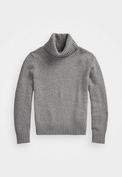 Polo Ralph Lauren WOOL ROLLNECK JUMPER - Vesta - battalion grey heather