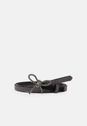 PCJAYDA GLITTER BELT BUNDLE - Vyö - black/silver-coloured