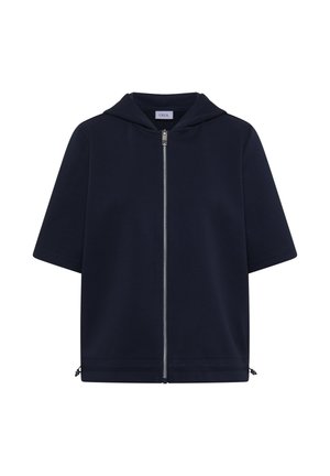 Cecil, KAPUZENJACKE MIT SEITLCIHEN TUNNELZÜGEN - Sweatjakke - universal blue