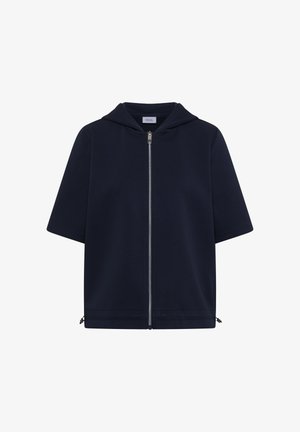 Cecil, KAPUZENJACKE MIT SEITLCIHEN TUNNELZÜGEN - Sweatjakke - universal blue