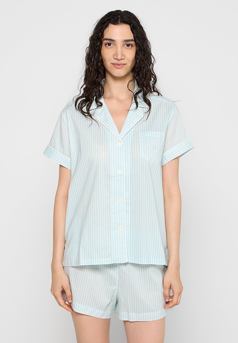 Lauren Ralph Lauren Pyjama lichtblauw Lauren Ralph Lauren Pyjama lichtblauw