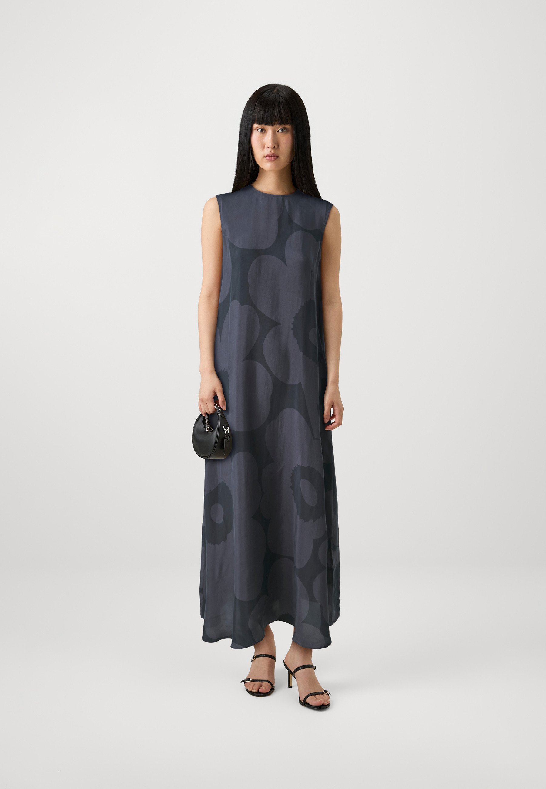 Marimekko MIGOT UNIKKO - Day dress - dark grey/black/dark