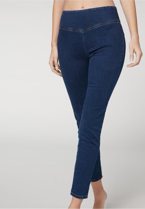 Jeggings - dirty denim