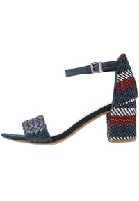 Marco Tozzi Riemensandalette - navy metallic