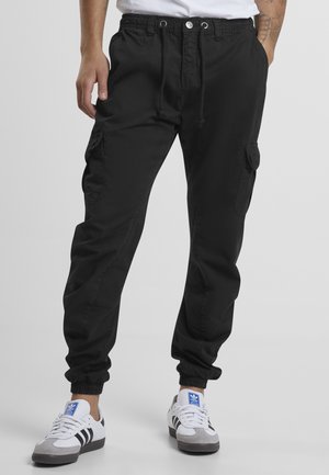 Pantalones cargo - black