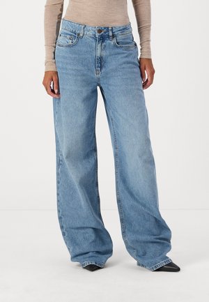 Pernera ancha - blue denim