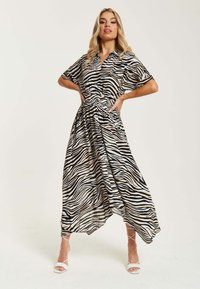 Liquorish ZEBRA PRINT  - Maxi dress - brown