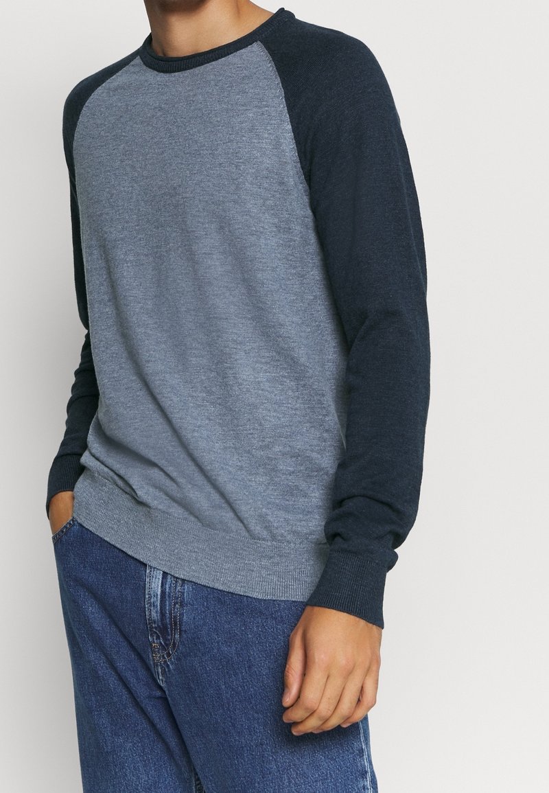 Selected Homme Stickad tröja - blue