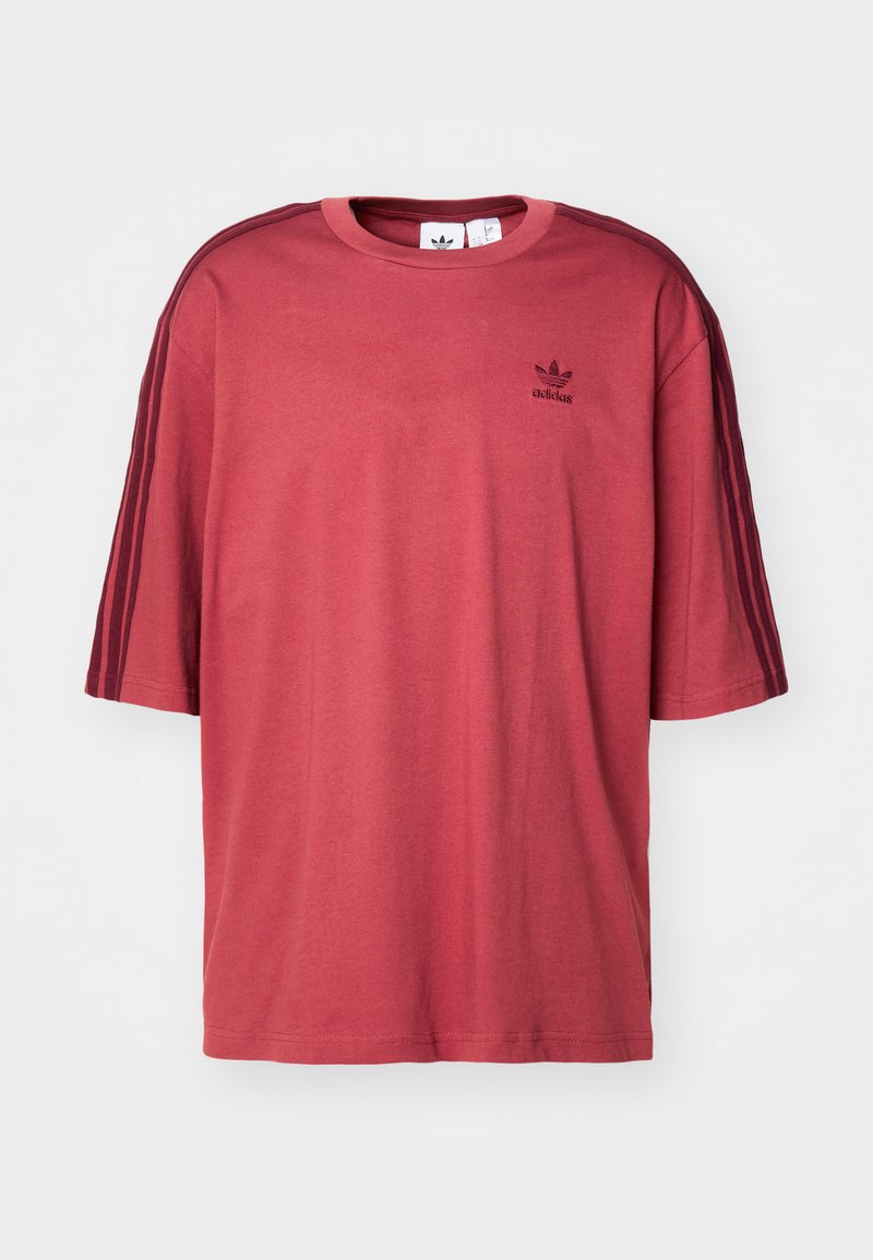 adidas Originals T-shirts med print - preloved ruby/mørkerød - Zalando.no