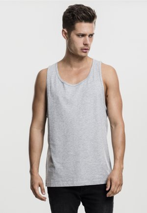 BIG TANK - Linne - light grey