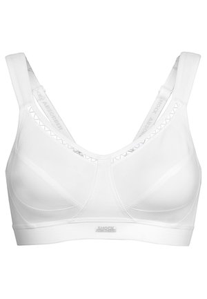 ACTIVE CLASSIC - High support sports bra - white