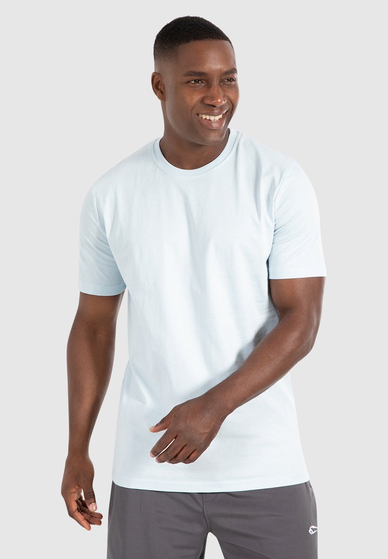 Smilodox ARMIN - T-shirts basic - hellblau
