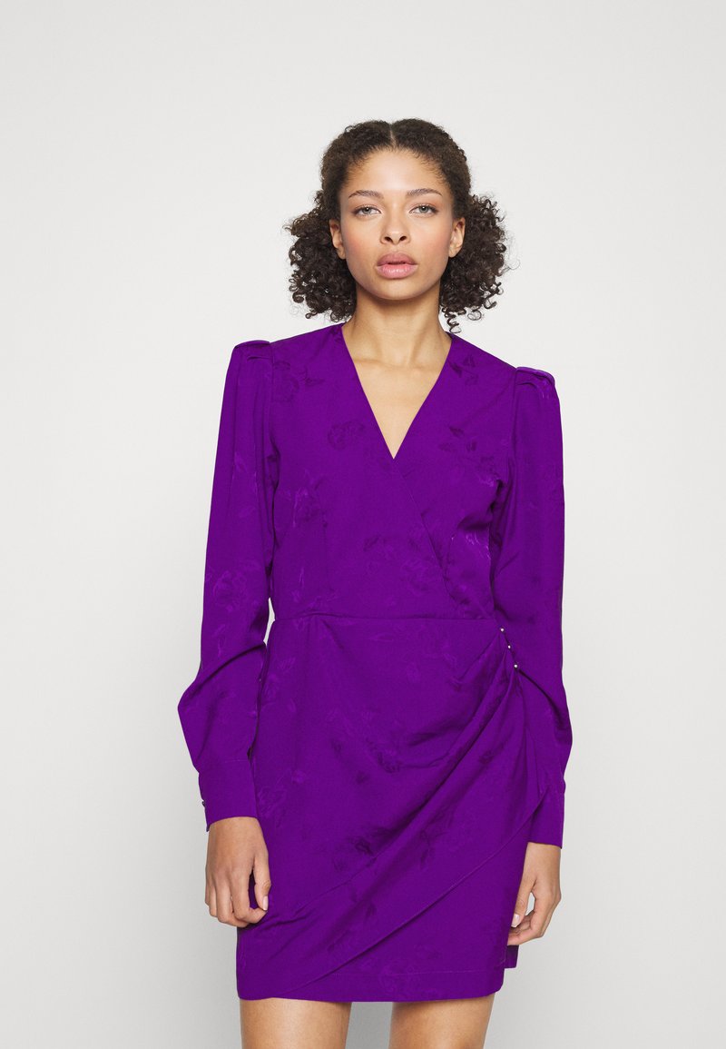 Cras YVONNE DRESS Cocktail dress / Party dress purple Zalando.co.uk