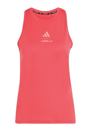 adidas Performance, LESMILLS GRAPHIC - Top - pure turbo   semi frozen turbo