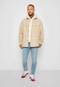 Denim Project MR RED SUPERSTRETCH - Calças de ganga justas - light blue