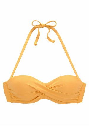 WIRE-BANDEAU - Bikinitop - gelb