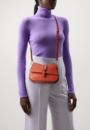 FLOW MINI TOP HANDLE - Handbag - cannella