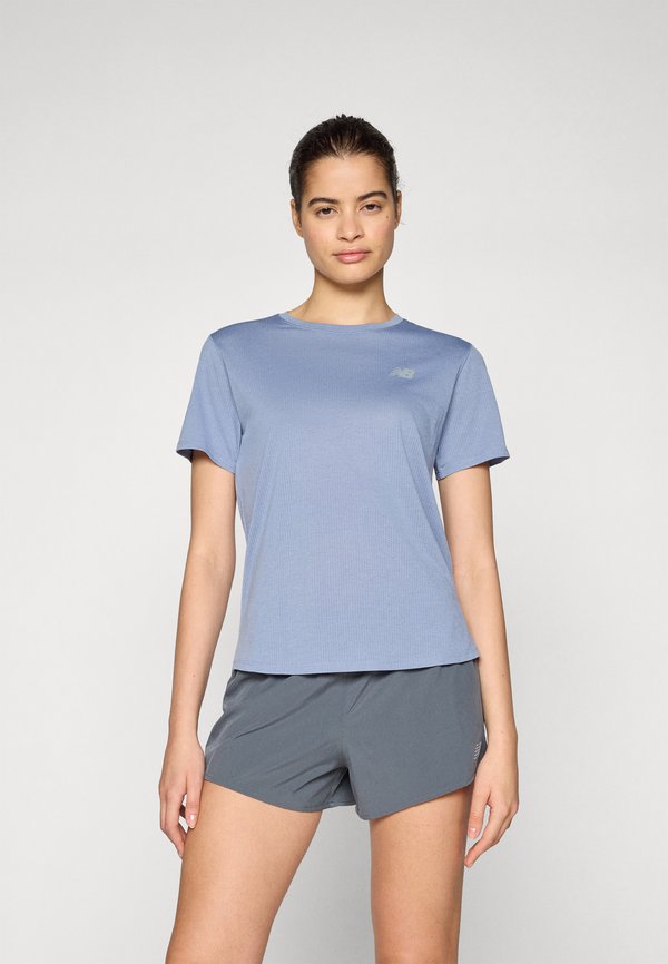 ATHLETICS - Sports T-shirt - dusk shower heather