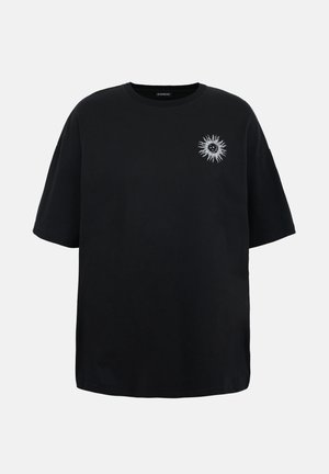 Even&Odd, T-shirt con stampa - black
