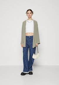 Vero Moda VMALVA KIMONO - Poletna jakna - vetiver