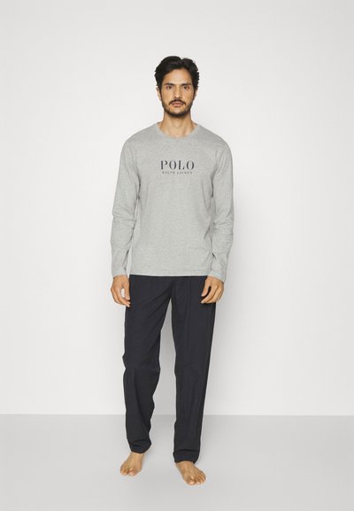 Polo Ralph Lauren CREW SLEEP - Pyžamový vrchný diel - andover heather