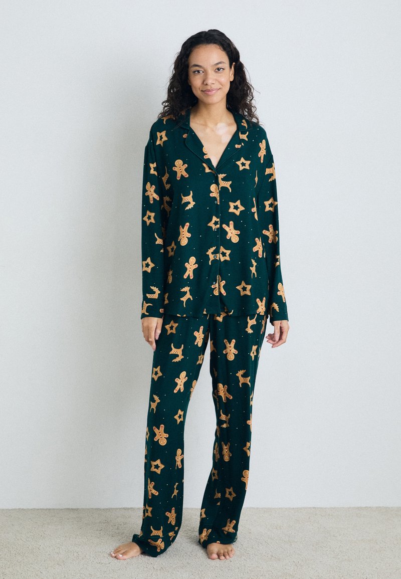 Hunkemöller Pyjama Set - Green Produktbild-Vorschau 7