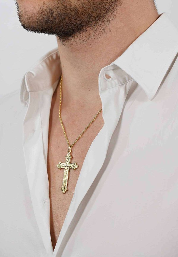 MIT ORTHODOXEM KREUZ  - Halskette