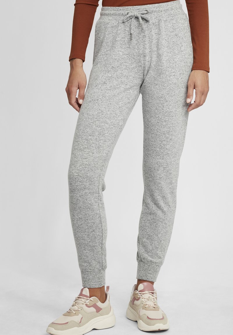 Oxmo OXBENITA REGULAR FIT - Donji dijelovi trenirke - light grey melange