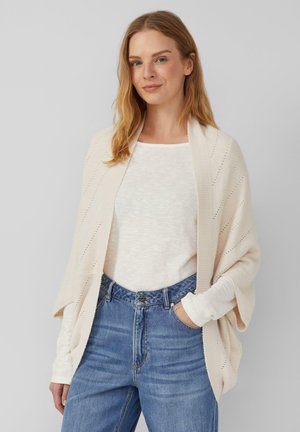 s.Oliver PONCHO IM O-SHAPE - Cape - beige