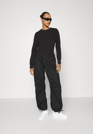 JDY JDYPRIME LIFE O NECK - Jumper - black