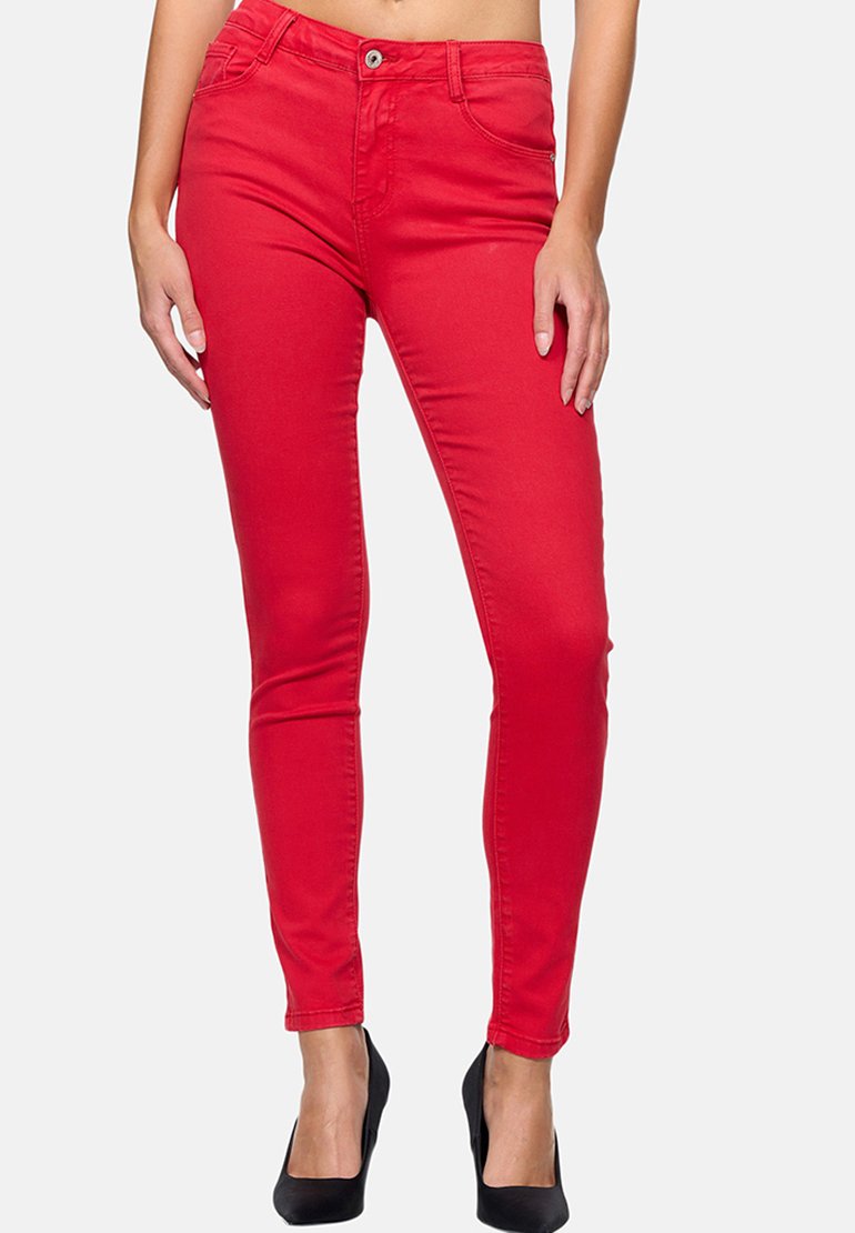 Elara STRETCH - Jeans Skinny - rot