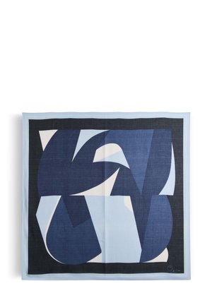 ONE SIZE SOFT TOUCH ARTISTIC PRINT SQUARE - Tuch - water blue