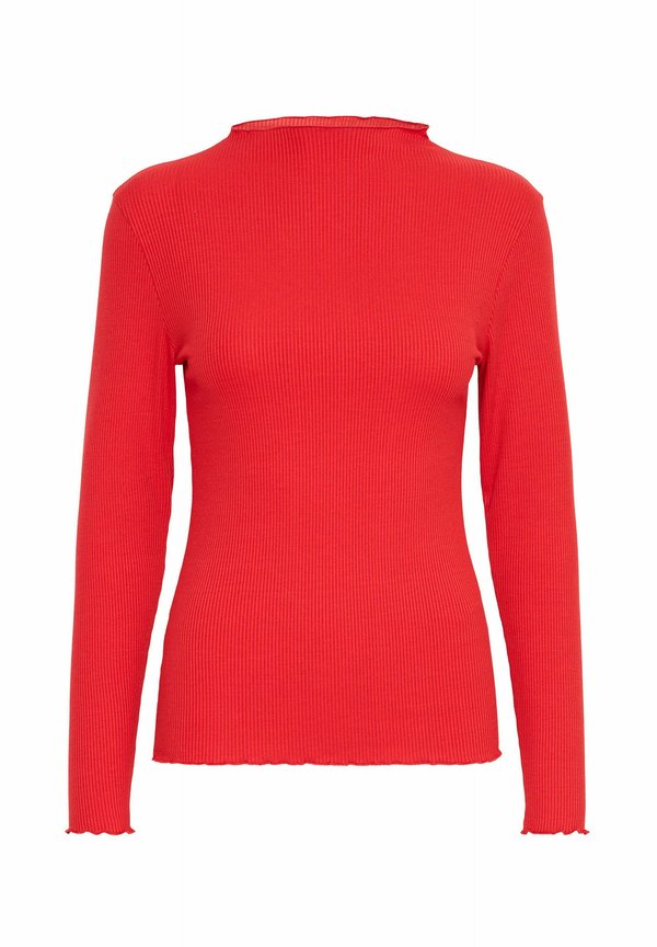 BYPAPILONE HIGH NECK - Long sleeved top - scarlet sage4