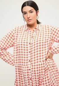 Studio Untold DIAMOND PRINT LONG SLEEVE  - Maxikjoler - orange