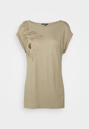 Camiseta estampada - khaki green
