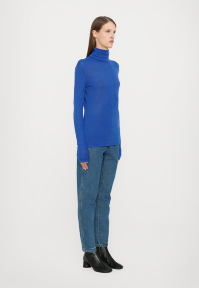 CLOSED TURTLE NECK - Top s dlhým rukávom - galaxy blue