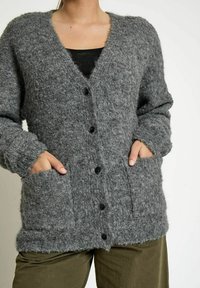 Desires Kardigán - m dark grey melange