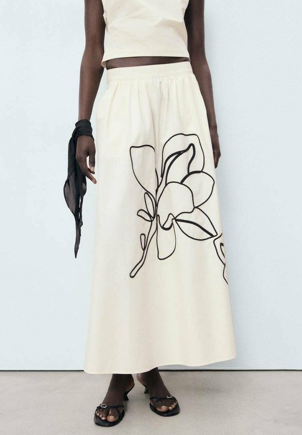 EMBROIDERED - Maxi skirt
