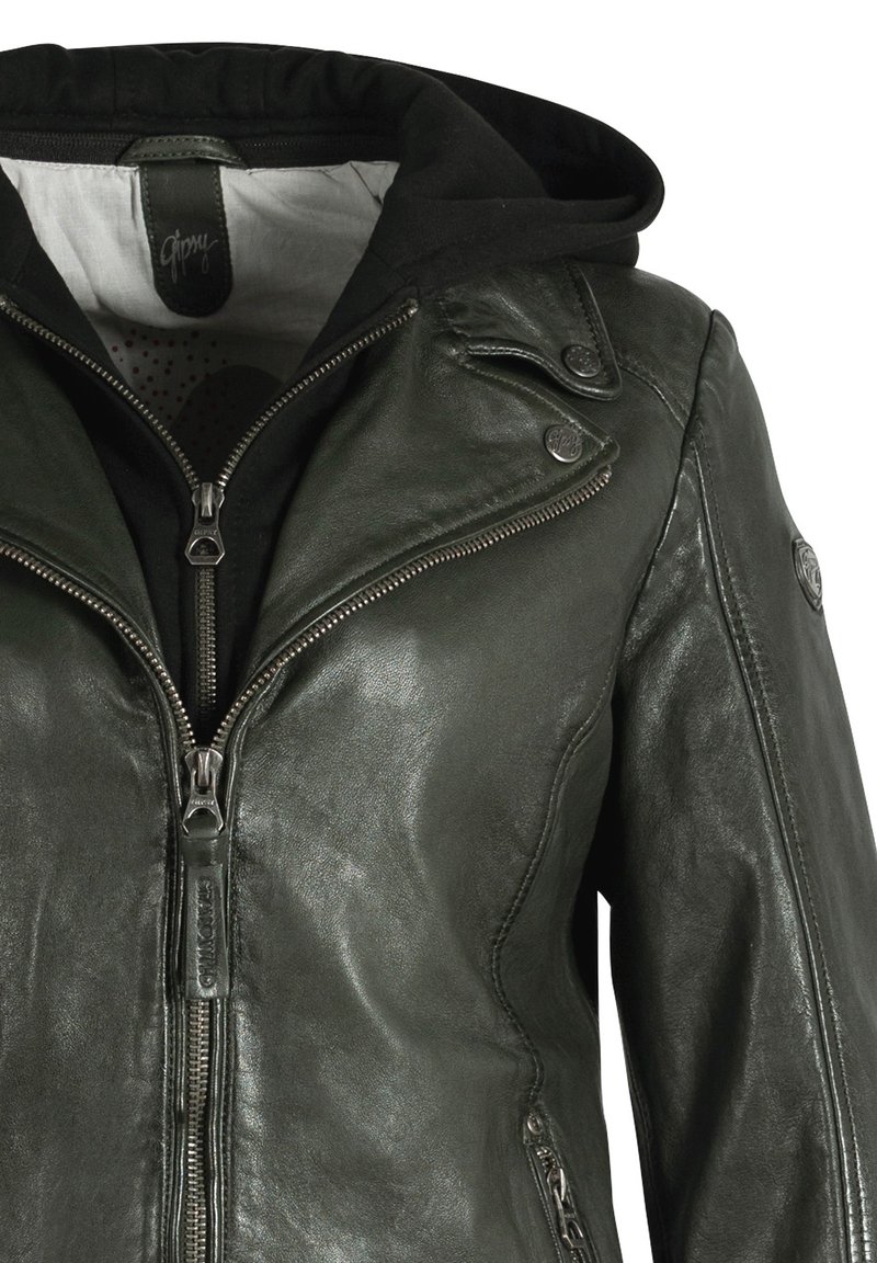 Gipsy Lederjacke Lederjacke Olive Damen Gipsy By Mauritius GWYVIE