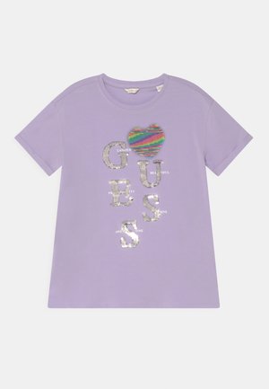 JUNIOR REVERSI - T-shirt con stampa - new light lilac