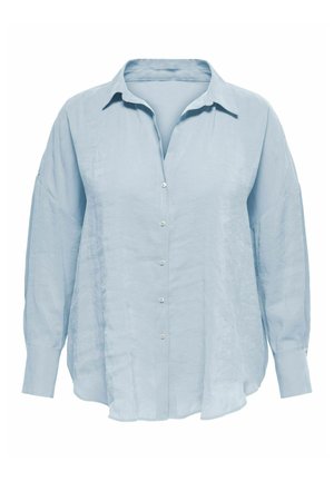 CARZAZIMA - Nööpidega pluus - chambray blue