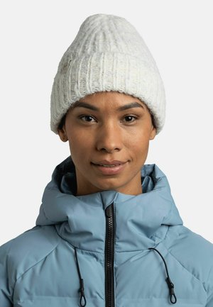 Buff, BUFF®KNITTED & POLAR HAT  FEMALE UNISEX - Gorro - white