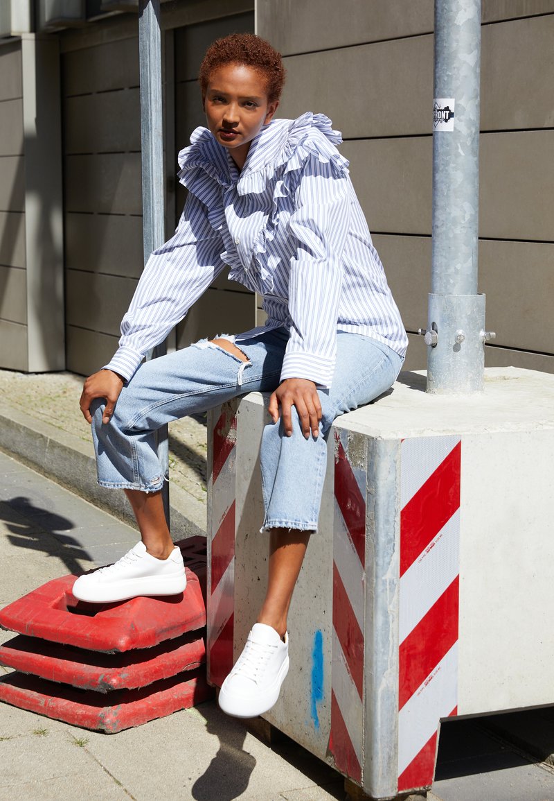 Damen Bekleidung | Agolde 90'S CROP PANT Jeans Tapered Fit echo/light blue/hellblau - YH58558 Damen Bekleidung | Agolde 90'S CROP PANT Jeans Tapered Fit echo/light blue/hellblau - YH58558